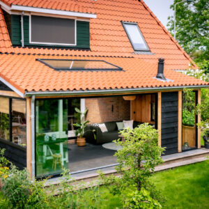 Veranda met lichtstraat