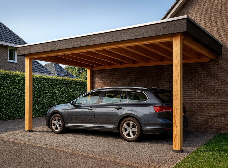 Carport strak model V2